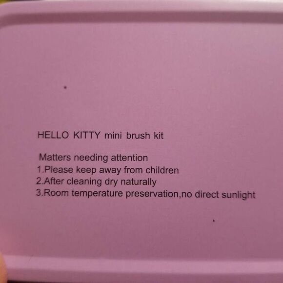 Hello Kitty Makeup Brushes Fashion Anime Sanrio Y2k Accessories Beauty Tools - Picture 6 of 7